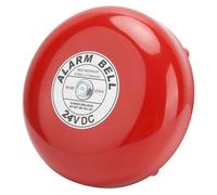 XUMIUZIY Cloche électrique de Grève Interne de DC12V 95db, Cloche d'alarme d'acier au Carbone de 6 Pouces pour l'avertissement 'Usine à la Maison (24V)