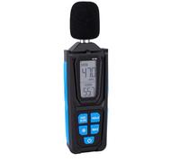 XUMIUZIY Compteur de Bruit Numérique 30-130dB Moniteur Sonore Portable | Testeur de niveau audio, paramètres de réponse rapide et lente, poids de fréquence AC, équipement d\'évaluation