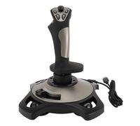 XUMIUZIY Contrôle du Joystick de Vol PC e Vol Filaire USB avec Fonction de Vibration et Contrôle de L'accélérateur, Joystick de Contrôleur de Simulation pour PC, 7/8/10/11