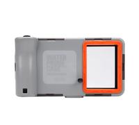 XUMIUZIY Coque de Téléphone de Plongée pour S25 S24 S23 Ultra, Légère, étanche IP68, pour Plongée en Apnée sous-Marine, pour Prise de Photo et Vidéo (Gris et Orange)