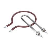 XUMIUZIY Couvercle D'incubateur pour Volaille, Ensemble de Tube Chauffant | Évaporateur d\'eau en forme de U, élément chauffant rond de 200 W, construction en acier inoxydable, régulateur de climat