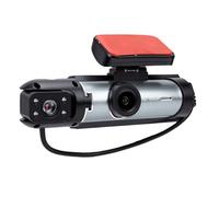 XUMIUZIY Dash Cam Avant et Arrière HD 140° Grand Angle 3,16 Pouces | ABS, Enregistreur de Tableau de Bord, Avant Arrière, Parking, Tunnels, Objectif GC1084, Objectif V09, 1296P 640P, Carte 32