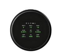 XUMIUZIY Détecteur de qualité D'air Intérieur CO2 TVOC HCHO | Évaluation complète de l\'air, lectures précises instantanées, fonctionnement sans effort