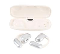 XUMIUZIY Écouteurs de Traduction Bidirectionnelle, 140 Langues Transformer Les écouteurs avec écran Tactile, 3 Modes, Annulation de Bruit, BT 5.4, Preuve d'eau IPX5, Contrôle des (White)