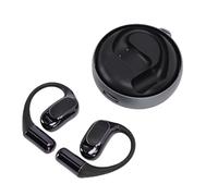 XUMIUZIY Écouteurs sans Fil avec Crochet d'oreille Rotatif, Bluetooth 5.49, Casque à Oreille Ouverte avec Boîtier de Charge à Affichage LED, Réduction de Bruit par IA et Commandes