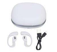 XUMIUZIY Écouteurs sans Fil, ENC Annulation d'oreille Annulation avec Microphones, Double Anti-Fuite, Son Cinématographique IMAX, Casque de Crochet d'oreille Léger pour la Vie (White)