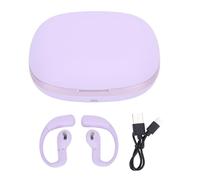 XUMIUZIY Écouteurs sans Fil, ENC Annulation d'oreille Annulation avec Microphones, Double Anti-Fuite, Son Cinématographique IMAX, Casque de Crochet d'oreille Léger pour la Vie (Purple)