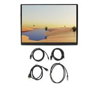 XUMIUZIY Écran Tactile de 10,5 Pouces, Petit Panneau D'affichage à écran Tactile 1920 X 1280, Son Stéréo 3D, Moniteur D'ordinateur Portable 60 Hz 16:9, Deuxième Moniteur Externe