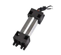 XUMIUZIY Élément Chauffant à Air en Céramique 220V 100W avec Support de | Température constante, économe en énergie, isolation en surface, corps en tube d\'aluminium, pour climatiseur