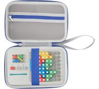 XUMIUZIY Étui de Transport Dur pour Le Jeu de Puzzle Super Blocks, pour Brain Teaser Puzzles Console de Jeu Interactif, Mesh Pocket for Accessories