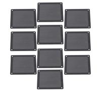 XUMIUZIY Filtre à Poussière de Ventilateur PC avec Petits Trous Fins pour un Environnement Intérieur Plus Propre pour Boîtier PC Alimentation et Ventilation du Ventilateur Noir 10 Pièces