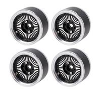 XUMIUZIY Jantes RC 1,9" en Alliage D'aluminium Durable, Excellente Dissipation de la Chaleur, Idéales pour Les Voitures RC 1/10, Lot de 4 pour Terrains Boueux et Sablonneux