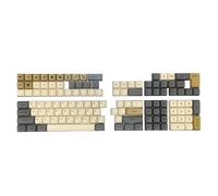 XUMIUZIY Keycaps PBT 125 Touches, Keycaps de Clavier Arabe, Capes de Touches de Sublimation de Profil XDA, Keycaps de Clavier Personnalisés pour 61 64 68 87 104 108 Keyboards Mécaniques