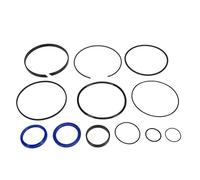 XUMIUZIY Kit de Joint de Reconstruction de Cylindre, Alésage de 5,0 Pouces, Tige de 2,0 Pouces |Kit de Réparation de Fendeuse de Bûches Hydraulique ABS