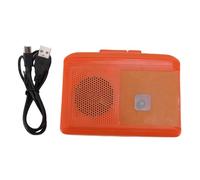XUMIUZIY Lecteur de Cassette Portable, Magnétophone de Cassette Multifonctionnelle avec Une Prise de 3,5 Mm, Une Double Alimentation, Un Haut-Parleur intégré, Apte à la Vie