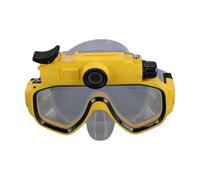 XUMIUZIY Lunettes de Plongée avec Caméra Grand Angle 2K 100 °, Lunettes étanches à Affichage Couleur pour la Plongée en Apnée et la Natation