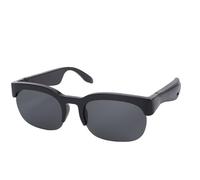 XUMIUZIY Lunettes Intelligentes AI pour Hommes et Femmes, Lunettes de Traduction Bluetooth avec Deux Micros Antibruit, Prise en Charge 144 Langues, de Soleil Bloquant la Lumière