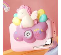 XUMIUZIY Machine à Bulles en Forme de Dessin animé pour Les Tout-Petits, Jouet pour bébé Facile à Saisir pour Un Temps de Jeu Sûr et Heureux (Purple)