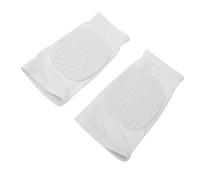XUMIUZIY Manchons de Protège-Tibia, Protection Contre Les Collisions à Séchage Rapide, Genouillères Beehive EVA pour Le Football, Le Basket-Ball, Le Ski (White)