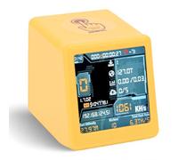 XUMIUZIY Mineur de Loterie, Machine D'extraction de Crypto-Monnaie WiFi Bluetooth avec écran Intelligent Double Mode de 1,54 Pouces, Mises à Jour Web en Un, Horloge de Bureau à Taux de