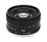 XUMIUZIY Objectif Principal 50 Mm F1.7 adapté pour K1, Objectif à Mise au | Couverture Complète du Cadre, Construction en Alliage D'aluminium, Filetage de Filtre de 52 Mm, Revêtement Multicouche, Sac