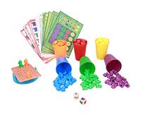 XUMIUZIY Ours de Comptage Colorés, Jouets éducatifs pour Enfants, Jouet Amusant de et d'apprentissage des Mathématiques pour Enfants, Applicable aux de 3 Ans et Plus (échelle d'ours)