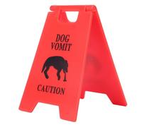 XUMIUZIY Panneau D'avertissement de Vomissement D'animal de Compagnie, Design Vibrant, Panneau D'avertissement de Vomissement de Chien pour Divers Paramètres, Atmosphère Respectueuse des Animaux de