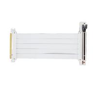 XUMIUZIY PCIE 4.0 X16 Riser Cable, 90 Degrés à Angle Droit à Angle Droit à Haute Vitesse Câble D'extension GPU, Câble Extenseur PCI Express X16 Flexible Express pour Les Cartes Graphiques