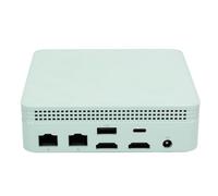 XUMIUZIY Petit PC, Ordinateur de Bureau Multimédia Gigabit Double Bande 2,4 G 5G WiFi 4.2 HD, avec Système de Refroidissement par Ventilateur Silencieux, pour Le Travail (8G et 256G Vert)