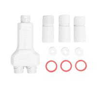 XUMIUZIY Poe Extender, IEEE802.3af à la Conception Standard de la Preuve de l'eau de la Fiche et de la Lecture, avec Une Solution de Cascade de Réseau Poe, pour la Transmission du Réseau