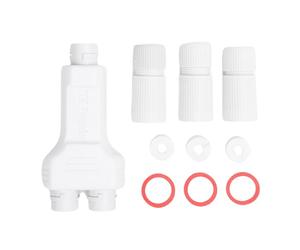 XUMIUZIY Poe Extender, IEEE802.3af à la Conception Standard de la Preuve de l'eau de la Fiche et de la Lecture, avec Une Solution de Cascade de Réseau Poe, pour la Transmission du Réseau