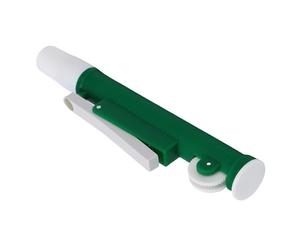 XUMIUZIY Pompe à Pipette 10ml, Outil de Pipetage Vert Liquide | Pompe à pipettes en plastique avec molette pour pipettes en verre et en plastique, recherche en laboratoire