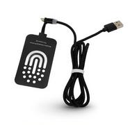 XUMIUZIY Récepteur de Charge sans Fil Fin, Patch de Charge Rapide pour Appareils de Type C, sans Fil et par Aspiration Magnétique, Tension 5 V