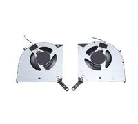 XUMIUZIY Remplacement du Ventilateur de Refroidissement du GPU CPU pour 5 16ARH7H, 3070, Technologie Avancée de Flux d'air, Assie en Aluminium Abs