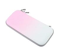 XUMIUZIY Sac de Protection pour Console Robuste avec 10 Emplacements pour Cartes de Jeu pour Switch 2, Léger et élégant pour Les Joueurs (Dégradé Vert Rose)