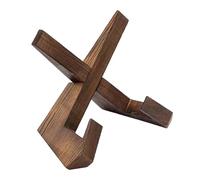 XUMIUZIY Support de Livre de Cuisine Robuste en Bois de Pin, Support de Recettes Multi-utilitaire pour la Maison et L'entreprise, 17.8cm (de livre de cuisine)