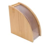 XUMIUZIY Support de Papier Filtre à café, Durable, fabriqué à la Main, étagère de Rangement en Papier Filtre en Forme D'éventail pour Comptoir de Cuisine