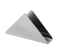 XUMIUZIY Support Distributeur de Serviettes en Métal, Distributeur de Mouchoirs sur Pied Moderne en Acier Inoxydable pour Comptoir de Cuisine, Table à Manger (Triangulaire)