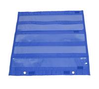 XUMIUZIY Tableau de Poche Transparent aux Couleurs Vives - pour Enseigner de Nouvelles équations de Vocabulaire et de Mathématiques à L'école à la Maison, 1 Tableau de Poche Magnétique (BLUE)