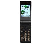 XUMIUZIY Téléphone à Clapet 4G, écran 2,8 Pouces, Gros Boutons, Double Carte SIM, Batterie 5900 MAh, Lampe de Poche LED, Caméra Bluetooth, Radio FM, Haut-Parleur Haut Volume, pour (Rouge)