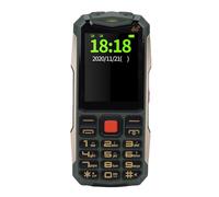 XUMIUZIY Téléphone Portable Senior débloqué, Grand écran de 2,4 Pouces, étanche et Anti-poussière, Téléphones Débloqués 4G LTE avec clé SOS, Appel MP3, Fonction Internet SMS et Calculatrice (Green)