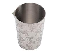 XUMIUZIY Verre à Mélange pour Cocktail en Acier Inoxydable pour Barman | Rétention de la température, extérieur gravé ergonomique, entretien sans effort