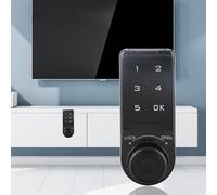 XUMIUZIY Verrouillage de l'Armoire avec Mot de Passe du Clavier Tactile |Casier de sécurité électronique Numérique pour Armoire (Taille d'installation L=20)