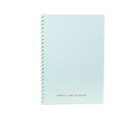 XUMKFJRE 1 bloc-notes en papier ligné de 5,8 x,2 pouces, cahier à spirale avec ligne déchirure, journal for l'école et le bureau Pour la maison et le bureau(Green)