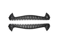 XUMKFJRE 1 Paire de Couvre-Lames Patins à Glace, évolutifs, réglables, for la Marche, Protection Contre Les crevaisons(40.5cm-Black)