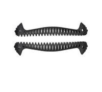 XUMKFJRE 1 Paire de Couvre-Lames Patins à Glace, évolutifs, réglables, for la Marche, Protection Contre Les crevaisons(28.5cm-Black)