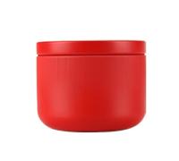 XUMKFJRE Boîtes scellées en métal for thé aux fleurs, portable, de voyage, trompette, créative, noire, petite boîte en fer blanc(Red)