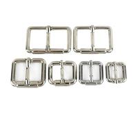 XUMKFJRE Boucle de ceinture Meetee Lot de 10 boucles réglables en métal 10-38 mm for sangle sac à dos cuir, ceinture, boucle ardillon, accessoires bricolage pour Pantalons(Silver,13.0mm)
