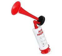 XUMKFJRE Klaxon à air Rouge Portable, Pompe portative, générateur de Bruit d'encouragement Fort for événements Football, Accessoire fête