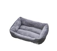 XUMKFJRE Lit Chien Tapis imperméable for Chien, lit for Chat, lit for Animaux de Compagnie for Chiens de Grande, Moyenne et Petite Taille pour Animaux Domestiques(Grey,XL 90X70CM)